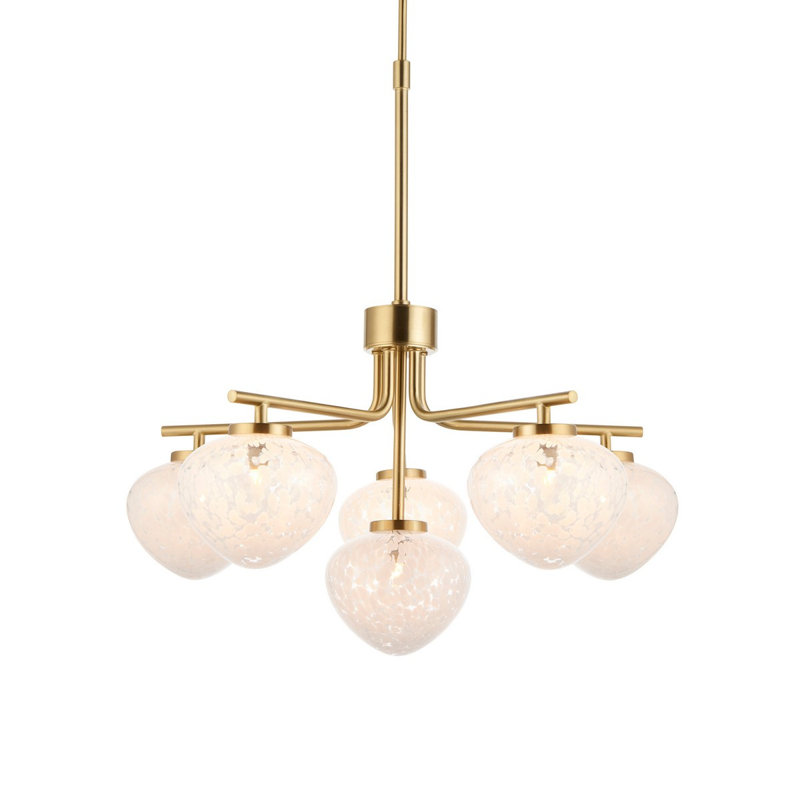Elgielyn 6 - Light Shaded Chandelier