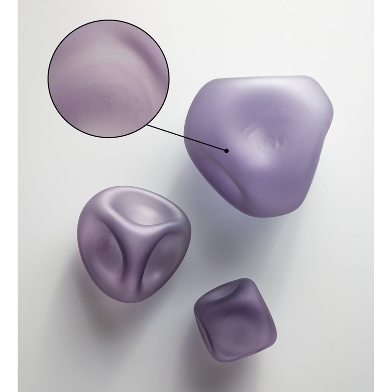 Glass Wall Decor, Purple