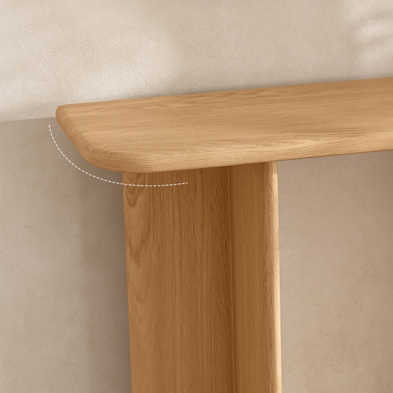 Console Minimalist, H 31,5 po x l 47,24 po x P 11,81 po, Naturel