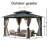 10'x12' Hardtop Gazebo - Double Metal Roof Canopy With Aluminum Frame, Includes Netting And Curtains, Permanent Pavilion For Patio, Backyard, Deck, Lawn, And Poolside-125939391-125939392