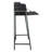 Hekman Furniture Aged Black Box-Style Writing Desk in Acacia Solids