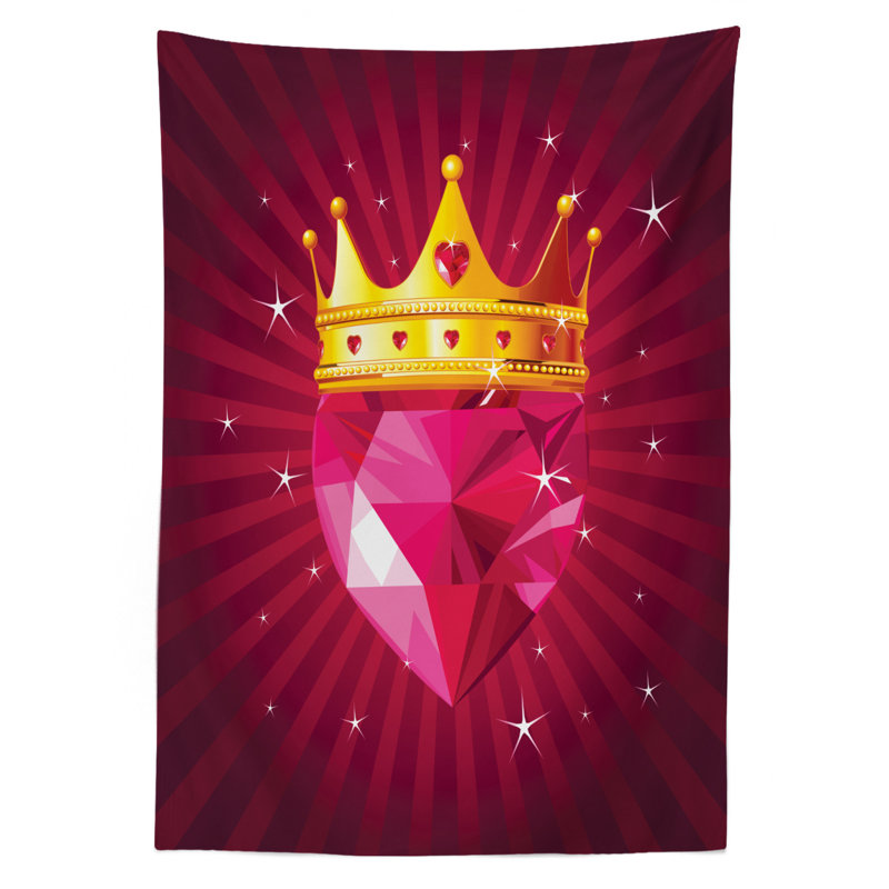Diamond Tablecloth, 84" L x 60" W