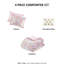 Édredon pour lit simple / simple TG métallique avec taie décorative et coussin lavable à la machine en microfibre compressible-126060545