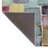 Multi-Colored Mixed Geometric Square Shape Patterned Modern Decorative Rug-542961260