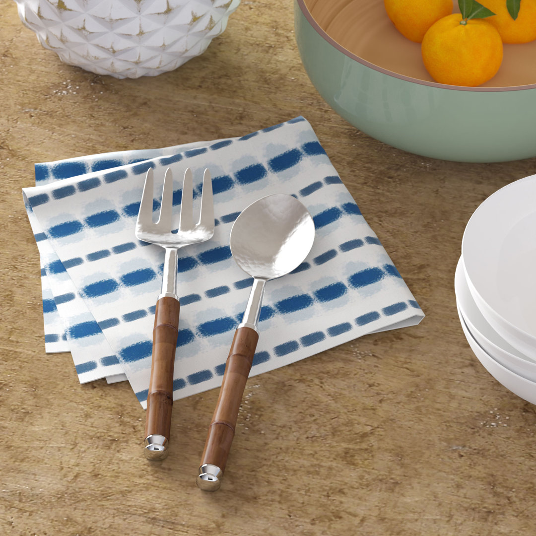 Hollar Stainless Steel Salad Servers Bay Isle Home™