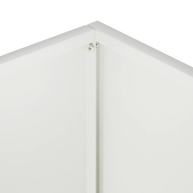 Planter Box, 75cm H x 20cm W x 20cm D, White