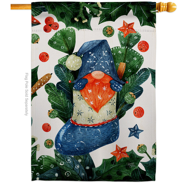Drapeau de maison à 2 côtés en polyester 40 po x 28 po