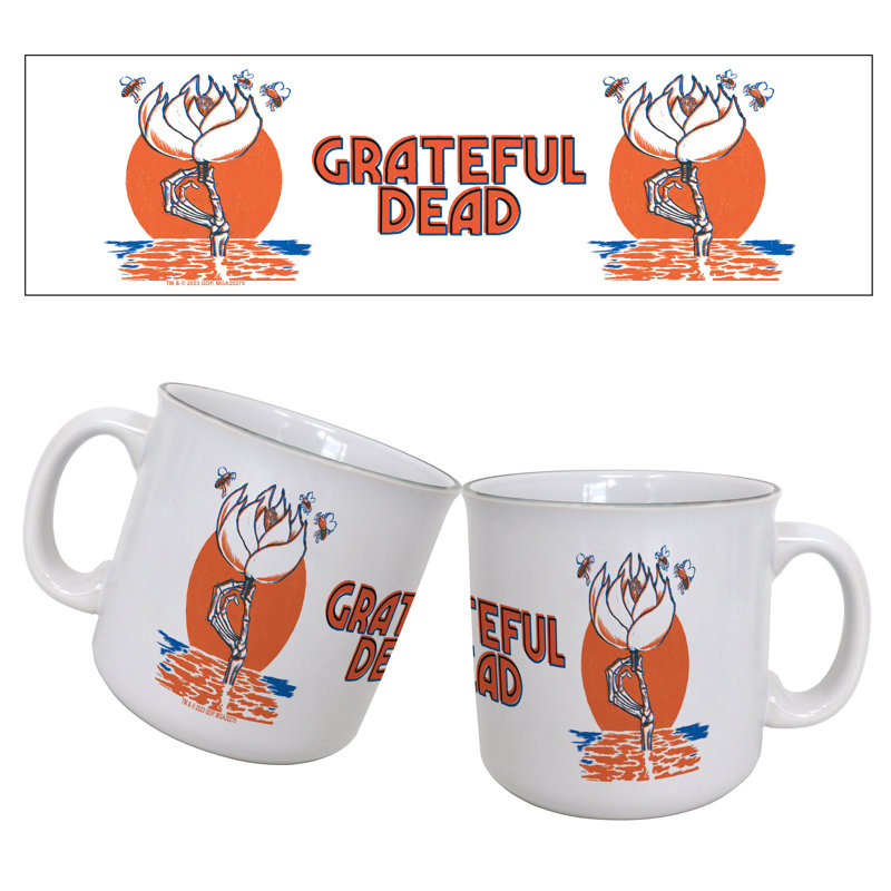 Grateful Dead - Fleur de lotus 20 oz Tasse de camping