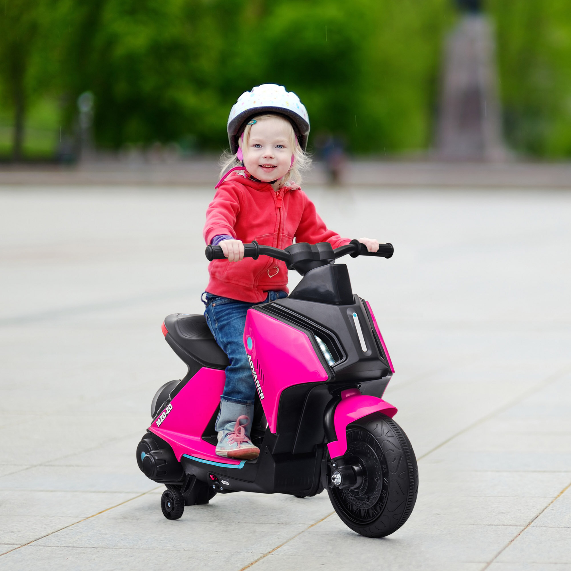 Little girl motorized clearance scooter