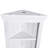 83.4"Tall Modern Corner Shelf,5 Tier Corner Bookcase with LED Light, Storage Standing Shelf Unit
