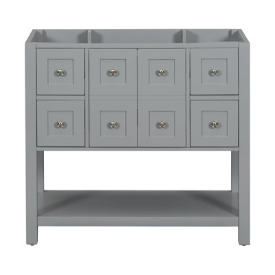 35.6'' Single Bathroom Vanity Base Only