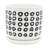 S/2 5/6" Aztec Planter W/ Saucer