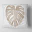Coussin décoratif ivoire pastel Monstera-60158612