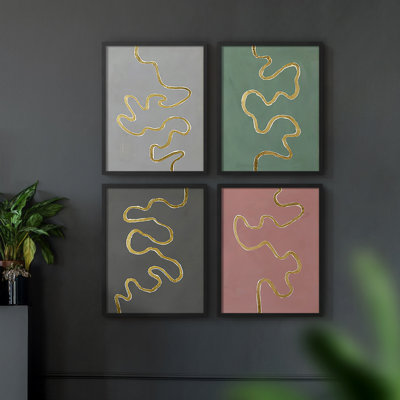 Oxbow IV Framed Print - Set of 4