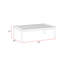 Canapé modulaire à assise profonde 4 pièces Zeke-1076704670