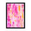 Rose et orange, art abstrait IV - œuvre d'art moderne et contemporaine sur toile-973004834-973004861