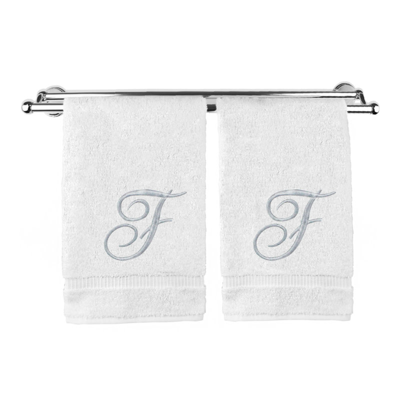 Super Plush Washcloth, White/Silver, F