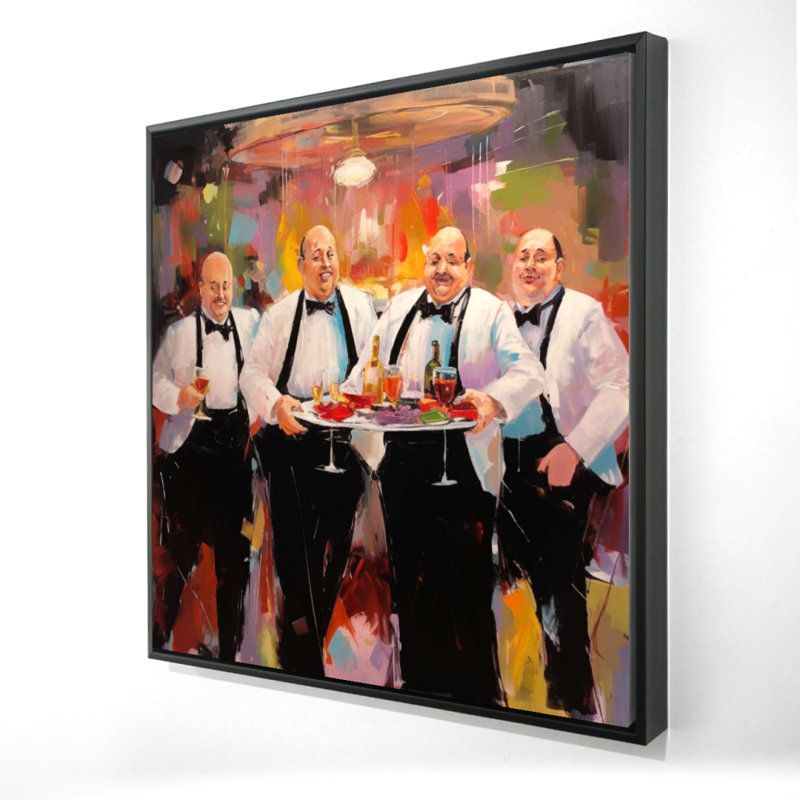 «Proud Waiters» sur toile