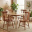 Chaises de salle à manger en bois massif de 17 po de largeur Mid-Century-931599201-953274973