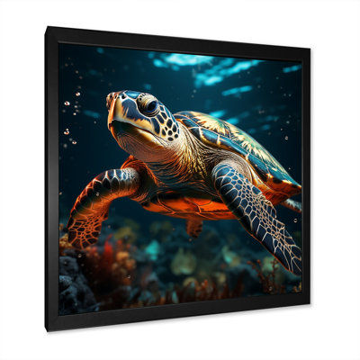 " Realistic Portrayal Of A Turtle I "