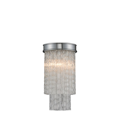 Savena 1 LT Chrome/Clear Pendant Allegri