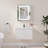 30" H Recessed or Surface LED Mirror Cabinet With Defogger And Adjustable Shelves-1440733814-1440733832