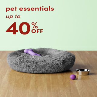 Pet Essentials up to 40% OFF
