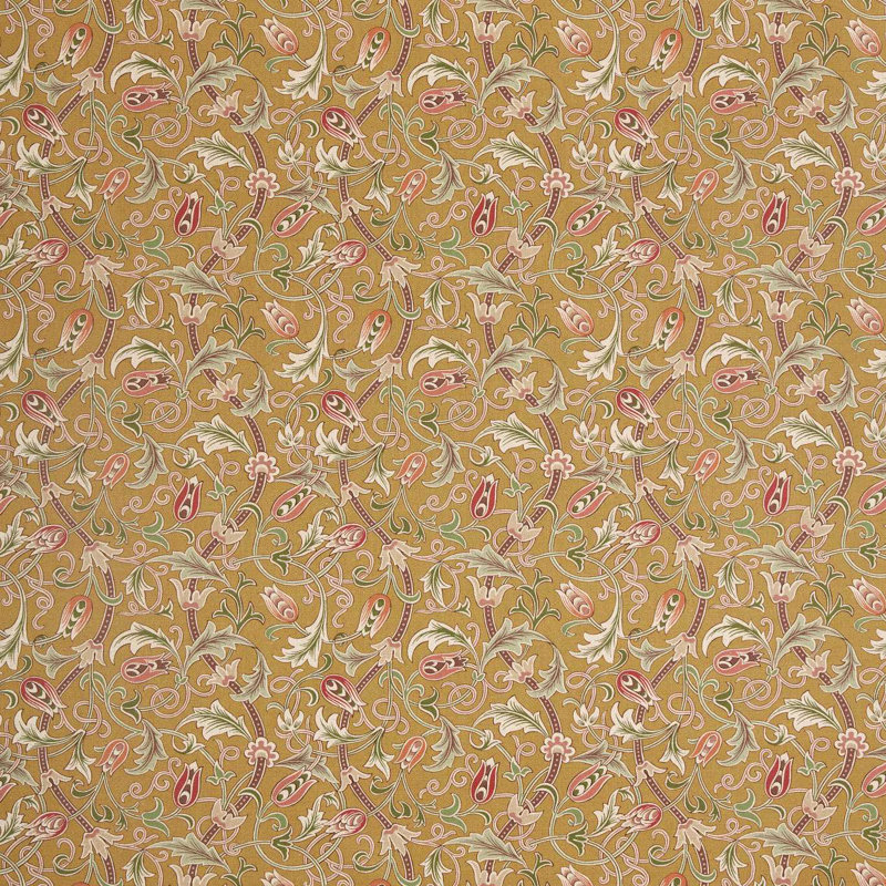 Scrolling Tulip, Gold
