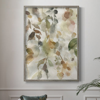 Cascading Nature II Framed Print - Solid Wood
