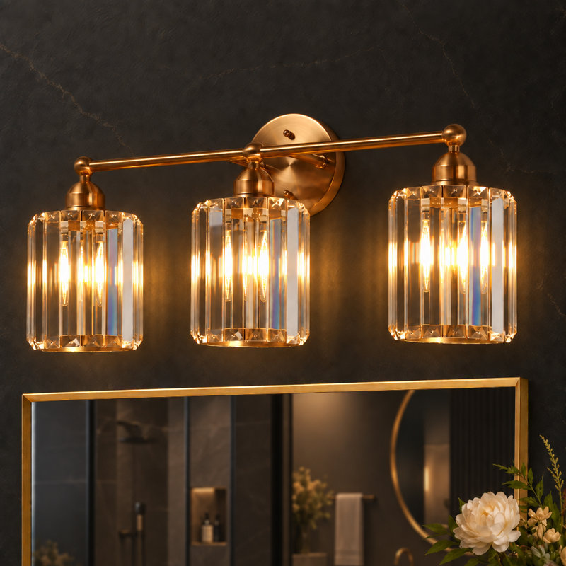 Cambridgeshire 3 - Light Dimmable Bathroom Vanity Light