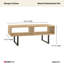 Table basse industrielle ClosetMaid-1907432788