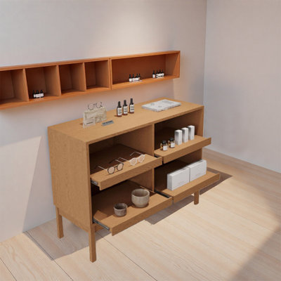 Simple Modern Display Cabinets – Elegant Multi Use for Retail Stores Boutiques and Gift Shops