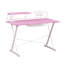 Bureau d'ordinateur avec tablette en carbone