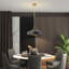 Luminaires suspendus en dôme à 1 lumière de style industriel 15,55 "