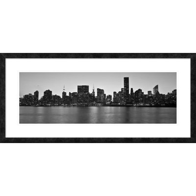 " Midtown Manhattan Skyline, NYC " by Michel Setboun