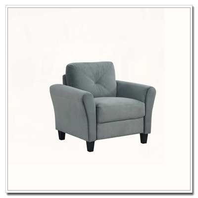 Fauteuil d'appoint en velours