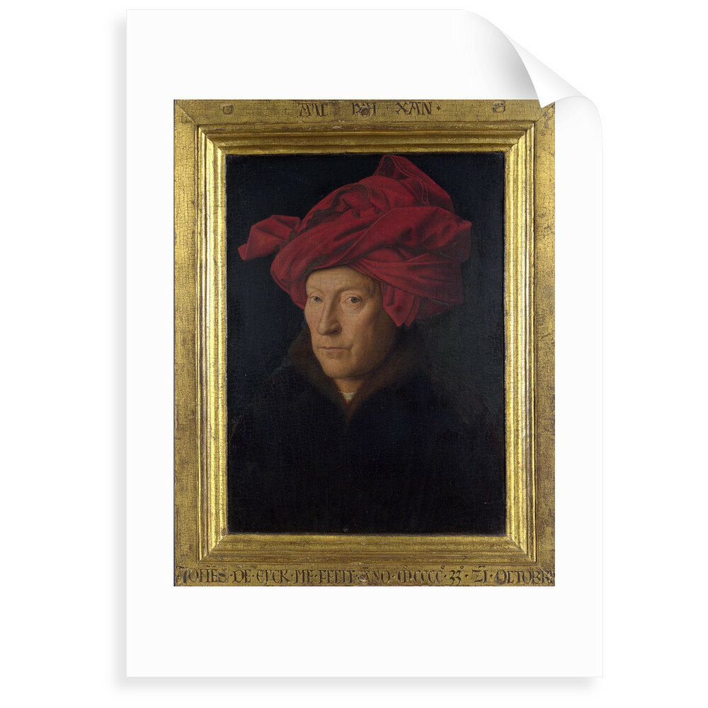 Человек в тюрбане картина. Ван Эйк портрет мужчины в Красном тюрбане.