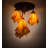 Illman Glass Semi Flush Mount