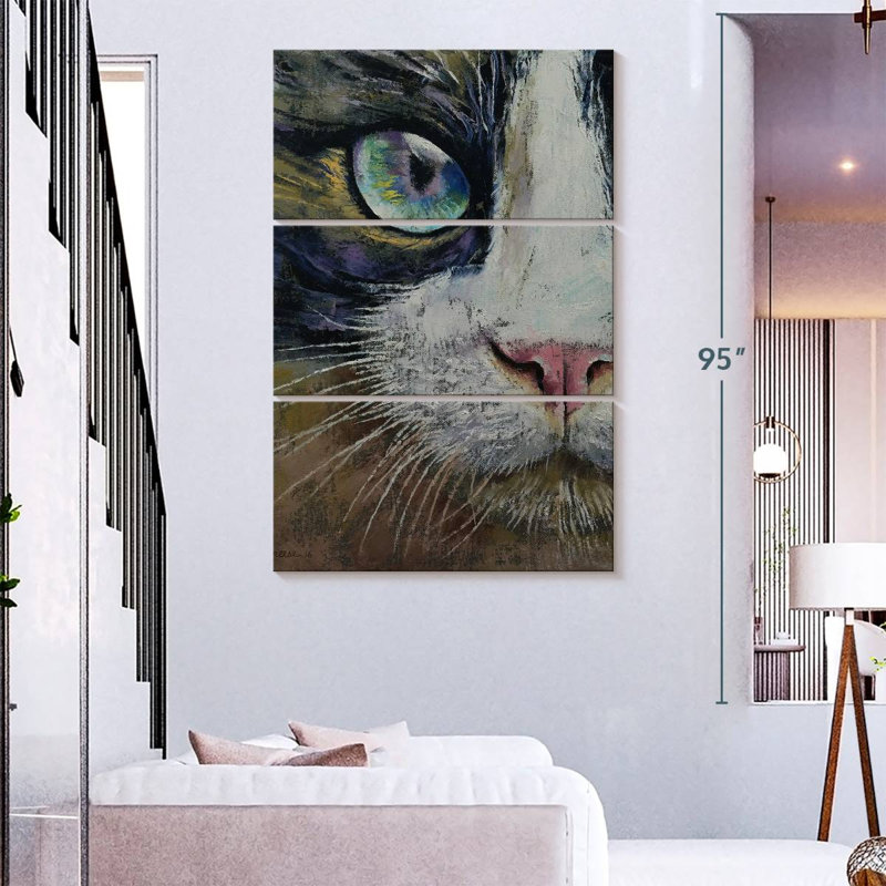 Chat raquette Brampt, H 32 po x l 20 po