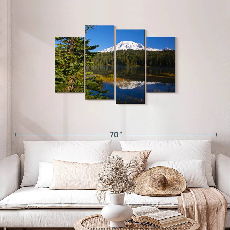 Alvord, mont Rainier en automne, H 27 po x l 43 po