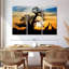 Coucher de soleil africain girafes-107936975