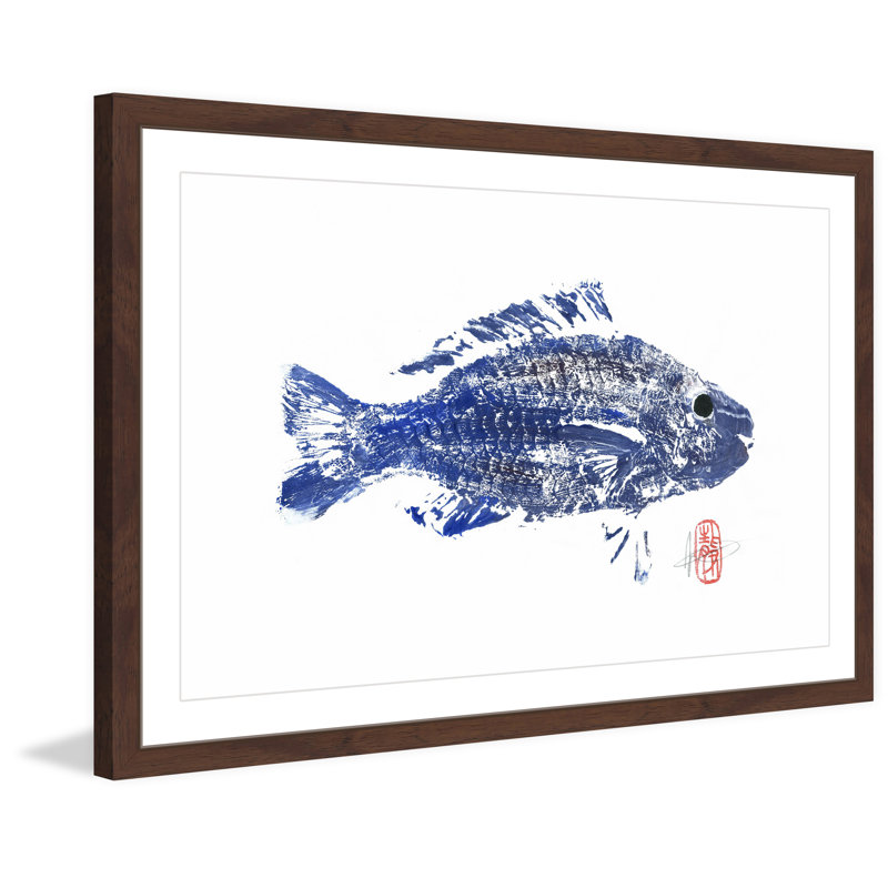 « merveille », reproduction d’art encadrée, H 12 po x l 18 po x P 1,5 po