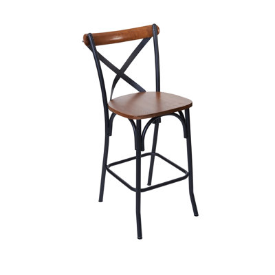 Counter Stool with Metal Frame