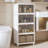 Canas  Plastic Foldable Stackable Storage Bin Double Door With Lids And Wheels Display Case Showcase Closet Rectangle Box Organizers And Storage For Electronics, Clothes, Toys