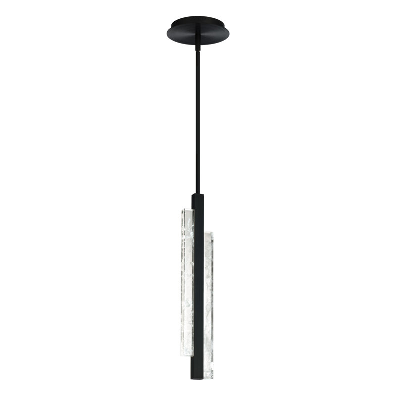 Luminaire suspendu géométrique simple à 1 lumière Tandem