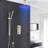 Liverpool Ceiling Mount Thermostatic Rainfall Shower Set