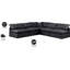 Canapé modulaire en cuir 5 pièces Hinami-98539069