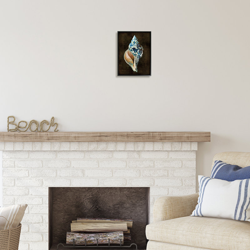 Bb-353, Giclée encadrée noir minuit, H 14 po x l 11 po x P 1,5 po