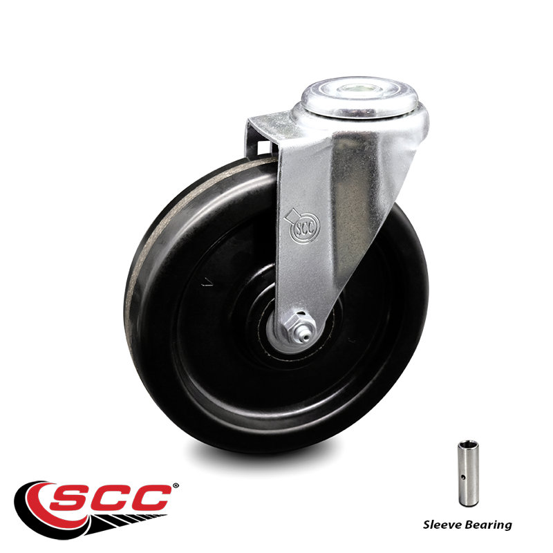 Phenolic Swivel Bolt Hole Caster