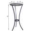 Gaston Round Metal Side Table
